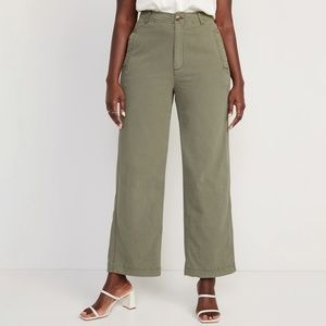 Old Navy Extra High-Waisted Wide-Leg Workwear Pants
